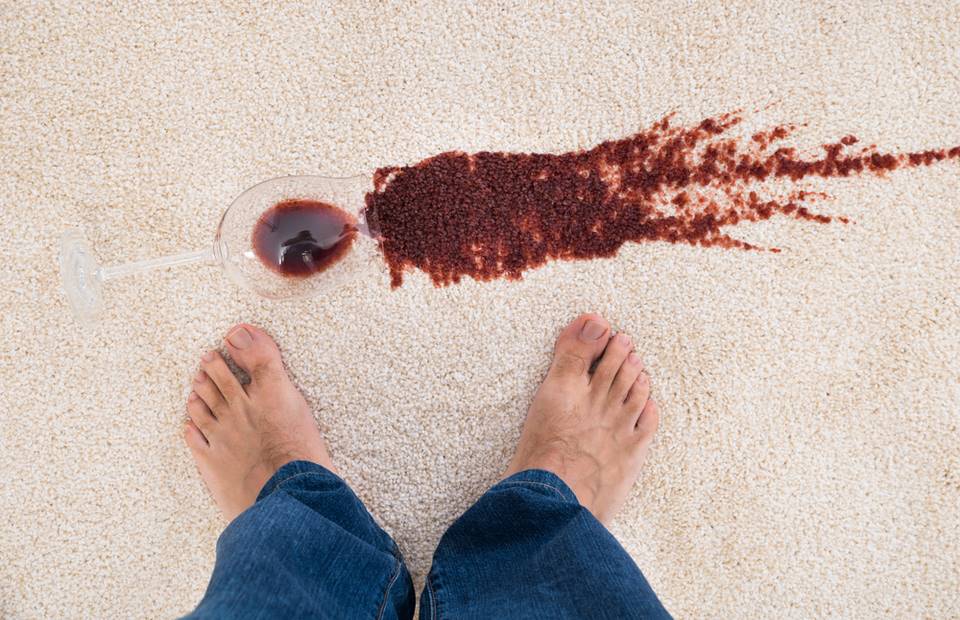 Never throw away a completely dirty carpet.  There is a trick that will make it look like new