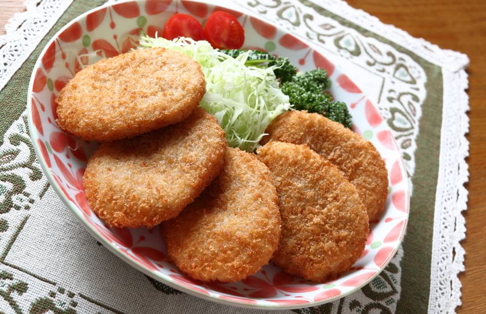 Fantastic zucchini cutlets.  They cost a few crowns and taste better than chicken ones