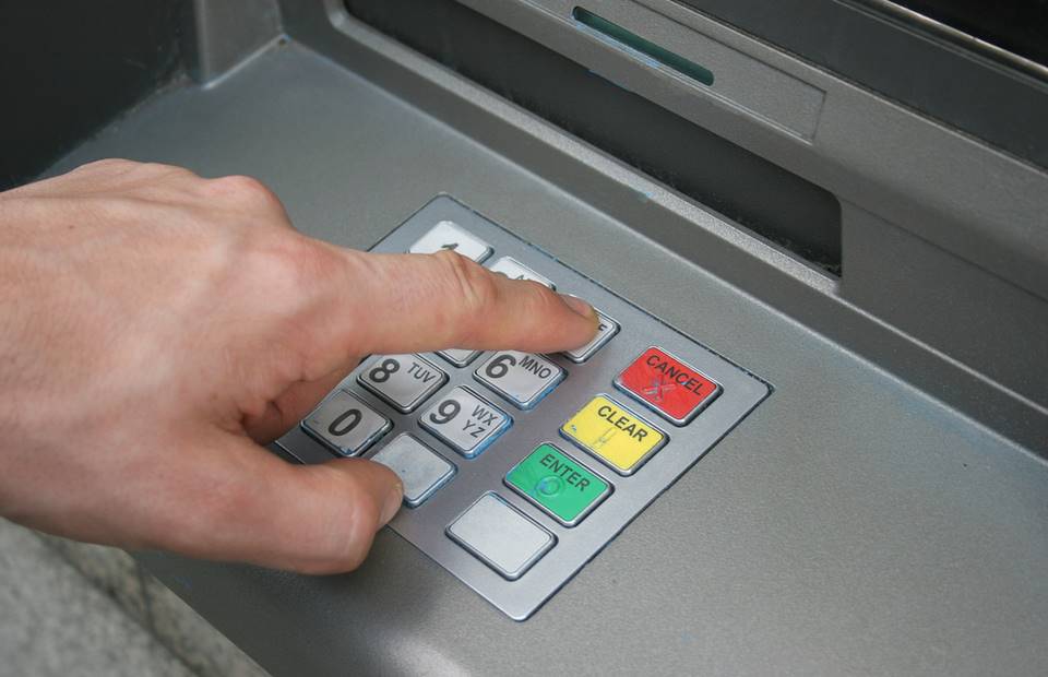 A single button on an ATM takes a lot of money from the Czechs.  They lose thousands of crowns with every withdrawal